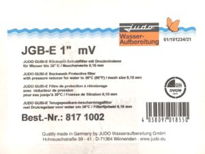 JUDO GUBI-E 1″ Hauswasserstation GHS-Berlin.shop 6
