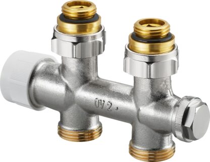 Anschlussarmatur Multiblock T Durchgang Zweirohr, G ¾ Eurokonus GHS-Berlin.shop 2