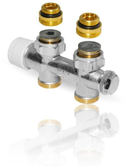 Anschlussarmatur Multiblock T Durchgang Zweirohr, G ¾ Eurokonus GHS-Berlin.shop 3