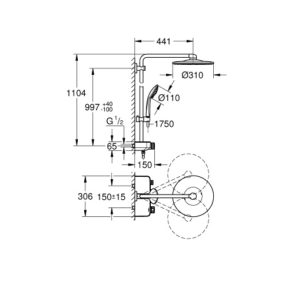 Grohe Euphoria SmartControl System – Duschsystem – Regendusche GHS-Berlin.shop 4