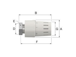 FormatTherm Thermostatkopf mit Nullstellung Typ T M30 x 1,5 GHS-Berlin.shop 4