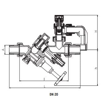 Groupe De Sécurité Syr 24 DN 20 X 3/4" 10 Bar - Protection Pour Installations Eau Chaude