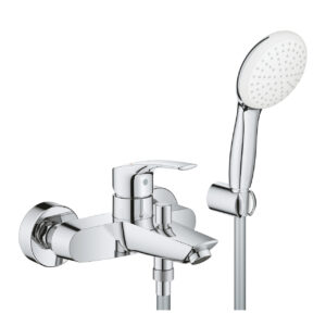 Grohe Eurosmart Einhand-Wannenbatterie mit Brausegarnitur GHS-Berlin.shop 3