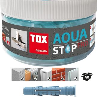 TOX Aqua Stop Pro, abdichtender Allzweckdübel 6/38 mit Schraube 4×50 mm GHS-Berlin.shop 15