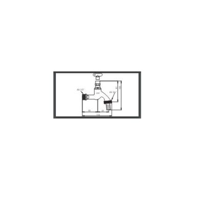 Auslaufventil, Messing mattverchromt 3/4″ GHS-Berlin.shop 3