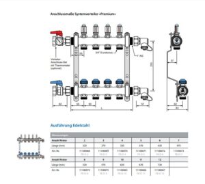 Zewotherm Heizkreisverteiler Edelstahl Systemverteiler Premium 5 GHS-Berlin.shop 4