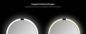 Simplehuman Sensorspiegel Standspiegel ST3052 LED beleuchtet 5-fach-Vergößerung GHS-Berlin.shop 15