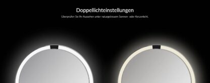 Simplehuman Sensorspiegel Standspiegel ST3052 LED beleuchtet 5-fach-Vergößerung GHS-Berlin.shop 8