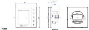 FC600 Raumthermostat für Konvektor-Heizung bzw. Kühlung GHS-Berlin.shop 4