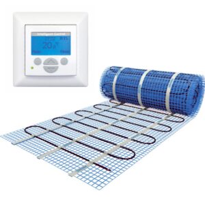 Elektrische Fußbodenheizung Komplettset inkl. Regler – Fläche 2m² – 300W GHS-Berlin.shop 6