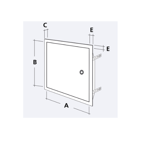 Softline Revisionstür mit Vierkantverschluss 200x200mm GHS-Berlin.shop 4 Softline Revisionstür mit Vierkantverschluss 200x200mm GHS-Berlin.shop 4